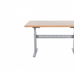 El. Worktable with oak board 1600x800mm/300 kg,