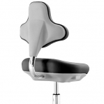 Lab Chair black with castors