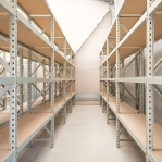 Longspan Extension bay 2200x2300x600 350kg/level,3 levels with chipboard