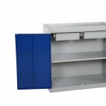 Tool cabinet 2 drawers 900x950x450 mm, foldable