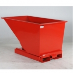 Tipping container 600L red