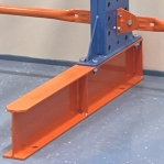 Enkelsidigt grenställ 3 st Pelare, 12 st Arm 600 mm/3000Hx3000Bx600D