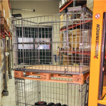 Pallet cage 1220x820x870 opening short side