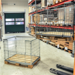 Pallet cage 1220x820x640 opening short side