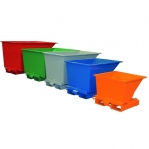 Tipping container 900L red
