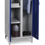 Storage Cabinet with 4 shelves and hanging rod 1900x800x545