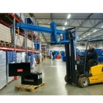Truck crane, adjustable 3600x500 mm, 2300 kg