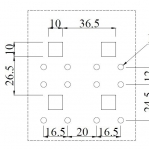 Perforated tool panel wall mounting 1950x900 mm