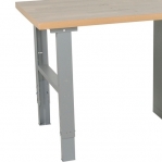 Worktable w. draw. 6 draw. 2000x800 mm, oak