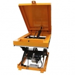 Lifting table 850x1300 mm 1000 kg with tilt