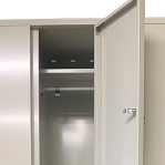 2-Tier locker, 2 doors, 1900x400x545 mm