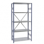 Starter bay 2100x1000x600 200kg/shelf,5 shelves, blue/Zn