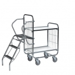 Flexible shelf trolley 1195x470x1120mm, 250kg