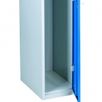 Blue/Grey, locker 1 door 1920x350x550
