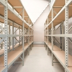 Starter bay 2500x1800x600 480kg/level,3 levels with chipboard