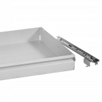 Telescopic drawer 640x330x70 mm for 71220/71225/71210 Gray