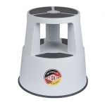 Plastic kickstool, light gray, Wedo