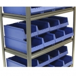 Boltless Shelving 1982x1000x500 with 16 Bins 500x230x150 + 16 Bins 400x230x150