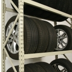 Tyre racking for a 40-foot container/288 tyres