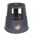 Plastic kickstool, dark gray, Wedo SuperStep