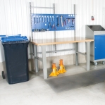 Weighting truck PL 2000 PU castors