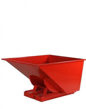 Tipping container 900L red