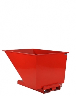 Tippcontainer 1100L röd