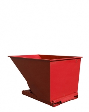 Tippcontainer 2000L röd