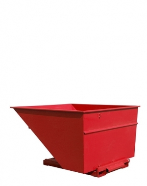 Tippcontainer 2500L röd