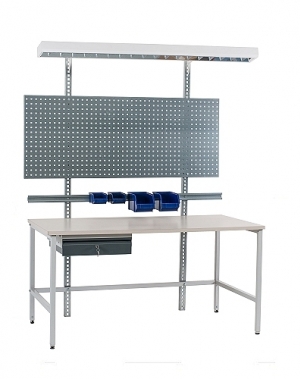 Packing table set 1500x800, laminated  top