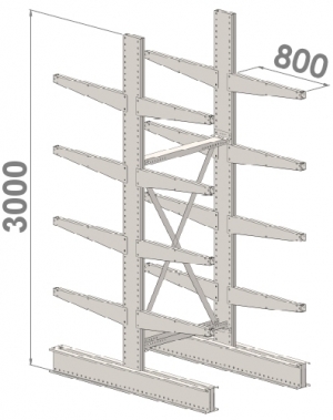 Starter bay 3000x1500x2x800,5 levels