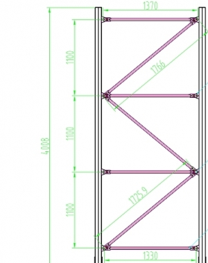 Bracing 1500x4000 HEAVY