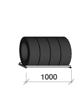 Tire shelf 1000x400