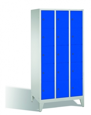 5-tier locker, 15 doors, 1850x900x500 mm