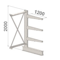 Add On bay 2000x1000x1200,4 levels