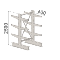 Starter bay 2500x1000x2x600,4 levels