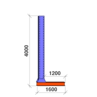 L-pelare 4000x1200 HEAVY