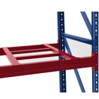 H-pallet support bar W850xD1050mm, 60*40*1,5 w. 2 cross-bars