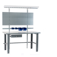 Workstation 2000x800 with steel top