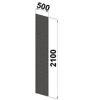 Side sheet 2100x500 perforated
