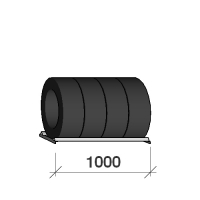 Tire shelf 1000x600
