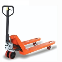 Handtruck1150x540/2500 kg Styrhjul polyuretan/gaffelhjul polyuretan Boggi,orange