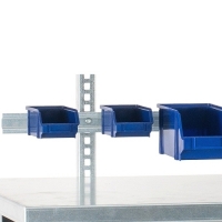 Upphängningsskena för lagerlådor 1000 mm utan backar