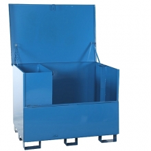 Tool Box w. front lid, 1200x800x950, Blue