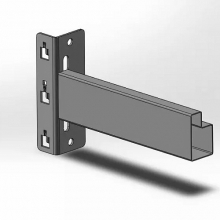 Beam L=2400 mm 60x40x1,5 step longspan 300 kg