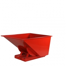 Tippcontainer 900L röd