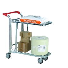 In-Store trolley 2 shelves 1030x1020x530mm